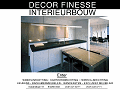 Decor Finesse Interieurbouw, horeca-inrichting, woninginrichting, kantoor