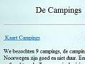 De Campings� bla bla