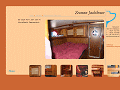 Interieur betimmering kits zeiljacht. eigenaarshut van de 'Cape Horn